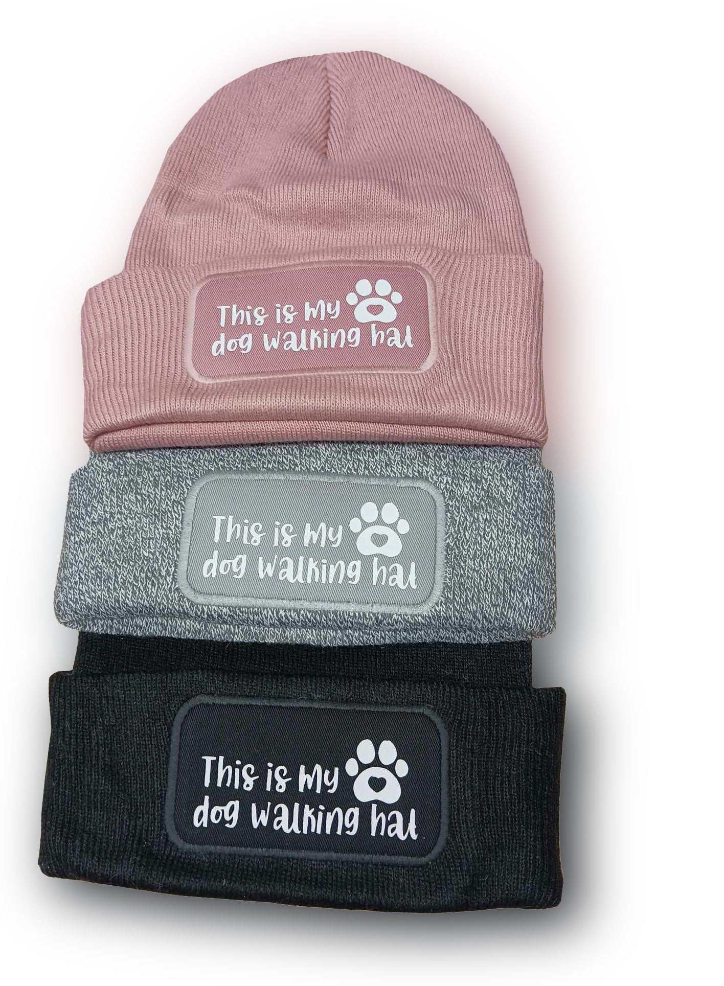 BRAND NEW - Dog Walking Beanies!