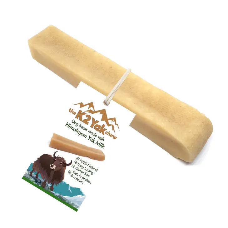 medium yak chew himalayan 100% natural long lasting dog treat