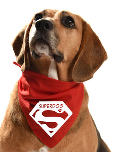 superdog superman marvel comics dog bandana clark kent
